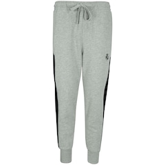 Calça de Moletom Real Madrid Recorte Lateral - Masculina - Foto 1