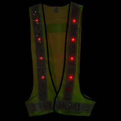 Colete Refletivo com LED para Ciclista Acte Sports - Adulto - Foto 3