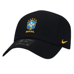 Boné Aba Curva da Seleção Brasileira Nike - Strapback - Adulto - Foto 4