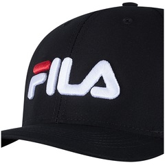 Boné Aba Curva Fila Biella Itália - Strapback - Adulto - Foto 5