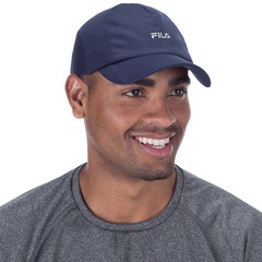 Boné Aba Curva Fila Cool - Strapback - Adulto - Foto 2