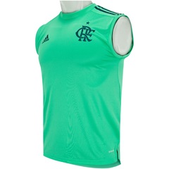 Camiseta Regata de Treino do Flamengo 2020 adidas - Masculina - Foto 3