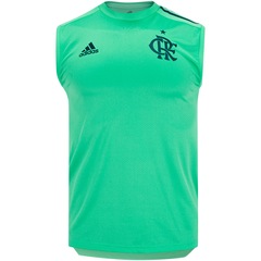 Camiseta Regata de Treino do Flamengo 2020 adidas - Masculina - Foto 1