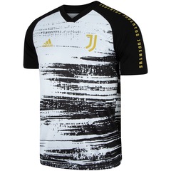 Camisa Pré-Jogo Juventus 20/21 adidas - Masculina - Foto 3