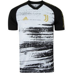 Camisa Pré-Jogo Juventus 20/21 adidas - Masculina - Foto 1