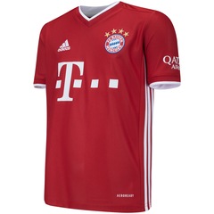 Camisa Bayern de Munique I 20/21 adidas - Infantil - Foto 3