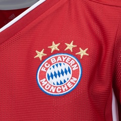 Camisa Bayern de Munique I 20/21 adidas - Infantil - Foto 6