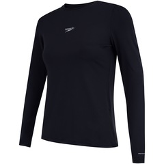 Camiseta Manga Longa Speedo UV Protection - Feminina - Foto 3