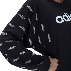 Blusão de Moletom adidas Fav SW - Feminina - Foto 4