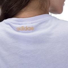 Camiseta adidas Ess Branded - Feminina - Foto 4