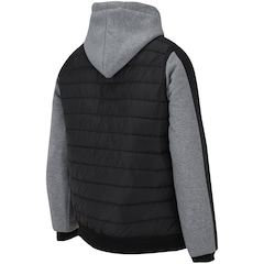 Jaqueta de Moletom do Corinthians Padding com Capuz - Masculina - Foto 4