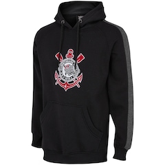 Blusão de Moletom com Capuz do Corinthians Embroidery - Masculino - Foto 3