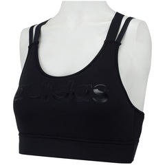 Top Fitness adidas D2M Branded BRA - Adulto - Foto 4