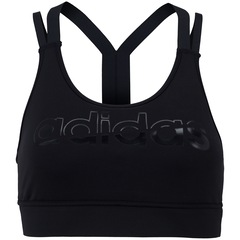 Top Fitness adidas D2M Branded BRA - Adulto - Foto 2