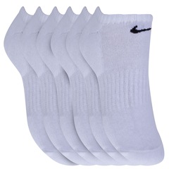 Kit de Meias Invisível Nike Dri-Fit Everyday Cushioned No Show com 6 Pares - 34 a 38 - Adulto - Foto 3