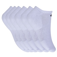Kit de Meias Invisível Nike Dri-Fit Everyday Cushioned No Show com 6 Pares - 34 a 38 - Adulto - Foto 1