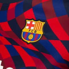 Camisa Pré-Jogo Barcelona 20/21 Nike - Masculina - Foto 3