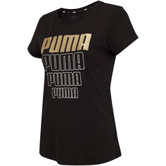 Camiseta Puma Rebel Graphic - Feminina - Foto 3