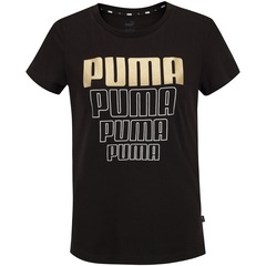 Camiseta Puma Rebel Graphic - Feminina - Foto 1