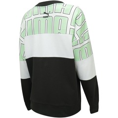 Blusão Puma AOP Crew - Feminino - Foto 4