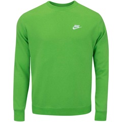 Blusão de Moletom Nike Sportswear Club Crew FT - Masculino - Foto 1