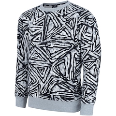 Blusão de Moletom Nike Crew AOP - Masculino - Foto 5