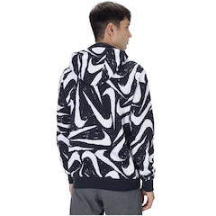 Blusão de Moletom com Capuz Nike Hoodie PO BB AOP 2 - Masculino - Foto 3