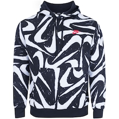 Blusão de Moletom com Capuz Nike Hoodie PO BB AOP 2 - Masculino - Foto 6