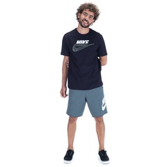 Camiseta Nike Sportswear Camo SS - Masculina - Foto 4