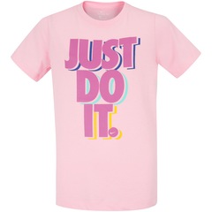 Camiseta Nike Sportswear JDI Stack - Infantil - Foto 1