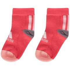 Kit de Meias adidas LK Ankle com 3 Pares - 20 a 22 - Infantil - Foto 4