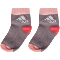 Kit de Meias adidas LK Ankle com 3 Pares - 20 a 22 - Infantil - Foto 6
