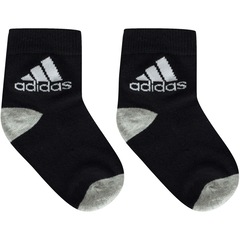 Kit de Meias adidas LK Ankle com 3 Pares - 20 a 22 - Infantil - Foto 4