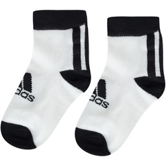 Kit de Meias adidas LK Ankle com 3 Pares - 20 a 22 - Infantil - Foto 6