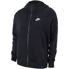 Jaqueta com Capuz Nike Sportswear Essential Hoodie FZ FLC - Feminina - Foto 4