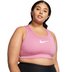 Top Fitness Nike Swoosh BRA Plus - Adulto - Foto 3