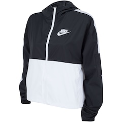 Jaqueta Corta-Vento com Capuz Nike Sportswear Woven Core - Feminina - Foto 4