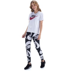 Camiseta Nike Sportswear Icon Clash SS Top GFX - Feminina - Foto 4