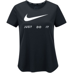 Camiseta Nike Top SS Swoosh Run - Feminina - Foto 6