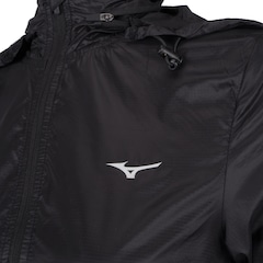 Jaqueta Corta-Vento Mizuno Run Fast Com Capuz - Feminina - Foto 4