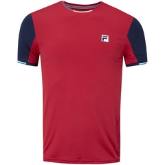 Camiseta Fila Fine Striped - Masculina - Foto 1
