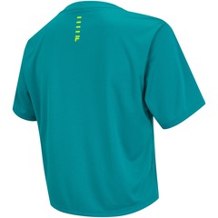 Blusa Cropped com Proteção Solar UV Fila Flower - Feminina - Foto 4