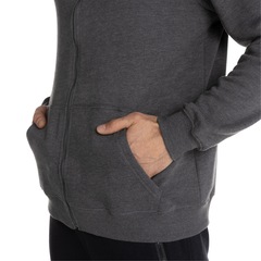 Jaqueta com Capuz Mizuno Zipper - Masculina - Foto 5