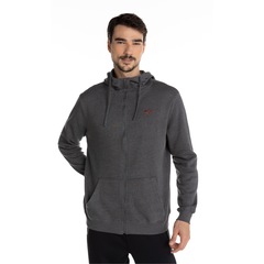 Jaqueta com Capuz Mizuno Zipper - Masculina - Foto 2