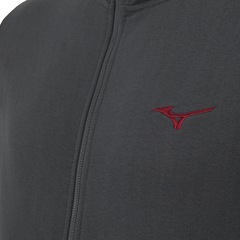 Jaqueta com Capuz Mizuno Zipper - Masculina - Foto 3