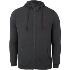 Jaqueta com Capuz Mizuno Zipper - Masculina - Foto 1