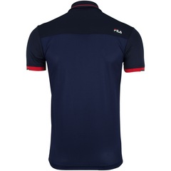 Camisa Polo Fila Fine Striped - Masculina - Foto 2