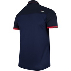 Camisa Polo Fila Fine Striped - Masculina - Foto 4
