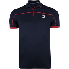 Camisa Polo Fila Fine Striped - Masculina - Foto 1