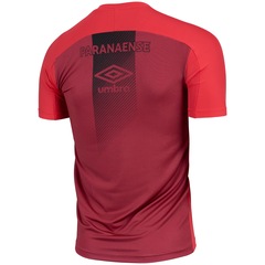 Camisa do Athletico-PR Aquecimento 2020 Umbro - Masculina - Foto 4